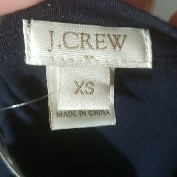 NWT J. Crew Geometric Print Short Sleeve Tee - Picture 5 of 6